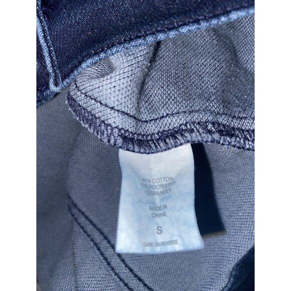 New York & Company Jacket Women Blue Denim Small Casual Workplace - Picture 7 of 7